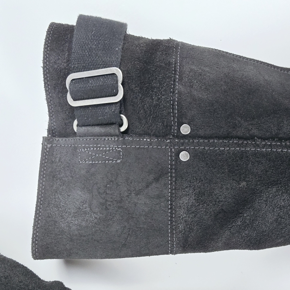 Sorel Toronto Wedge Boots Black Suede Size 9.5 - Picture 4 of 14